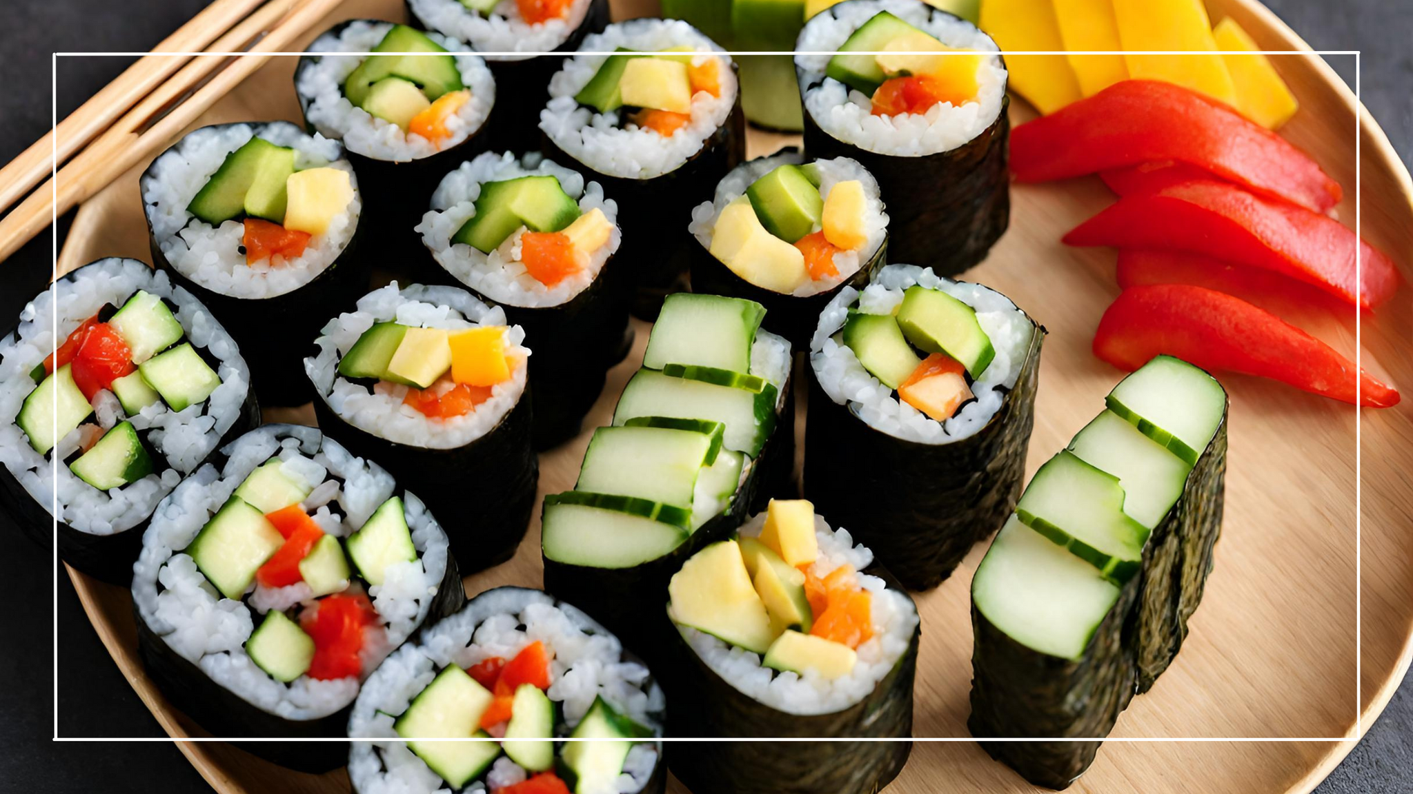 Elevate Your Kitchen Skills with Blonde Rice Sushi Rolls: A Tropical Delight Awaits!