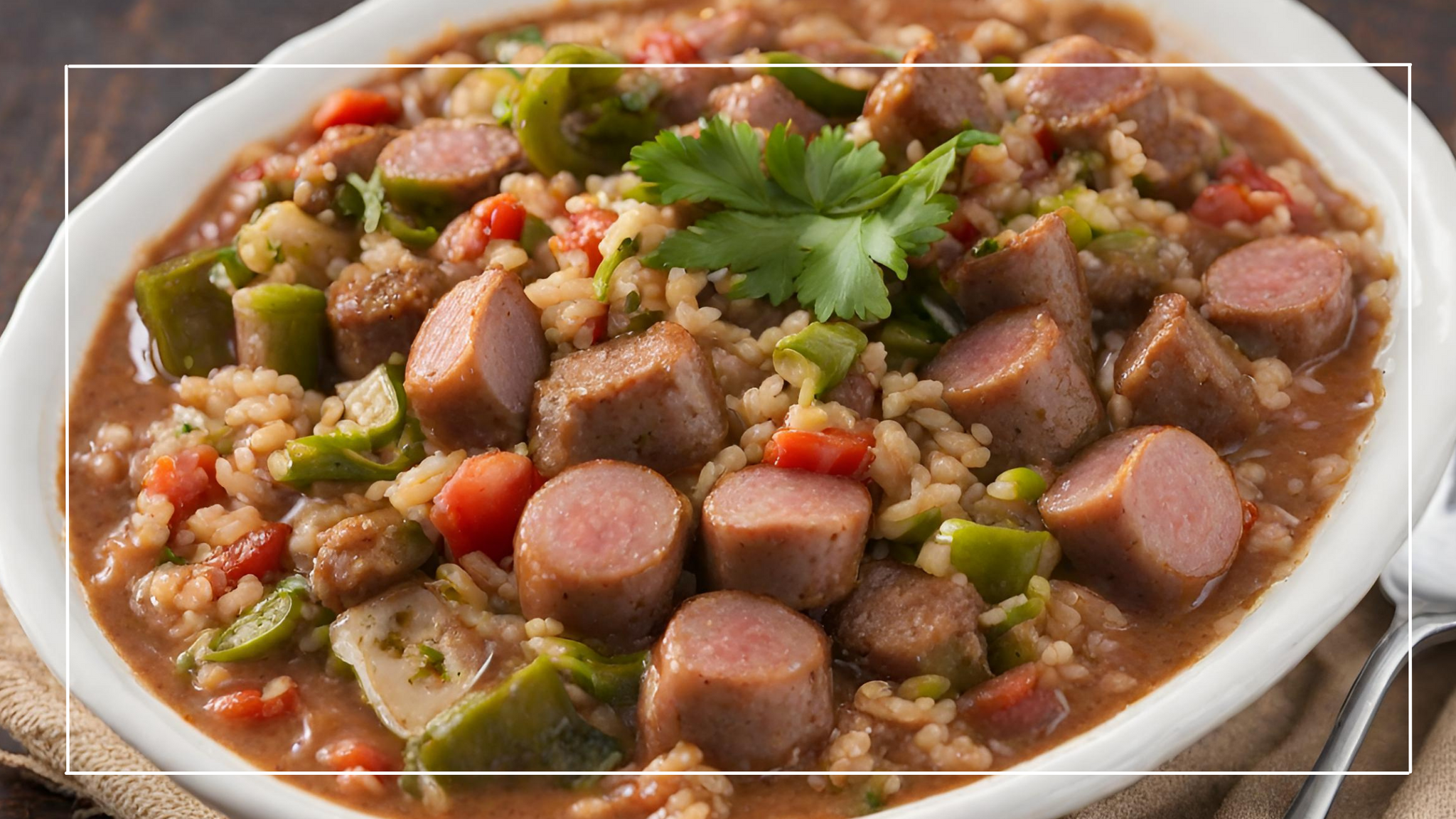 Introducing Our Sausage and Rice Gumbo: A Flavorful Adventure Awaits!