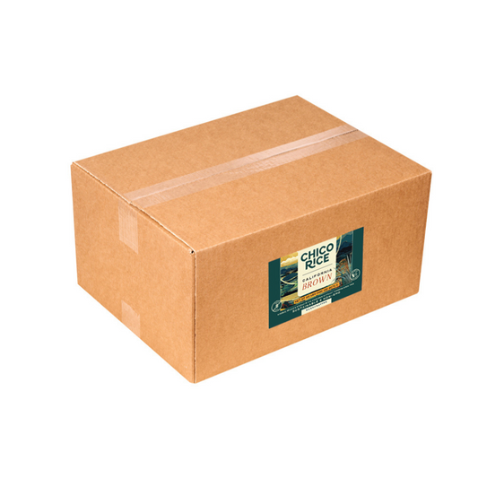 Chico Rice's Bulk Box of Milled California Japonica | Brown Rice 20lb