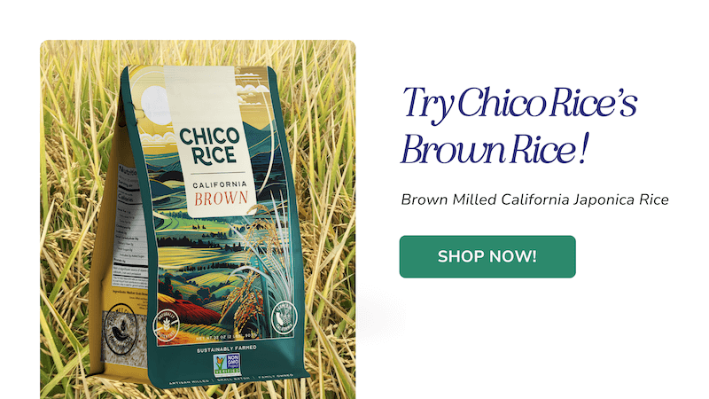 Chico Rice's Brown Rice | Nutrition Facts-with Bag