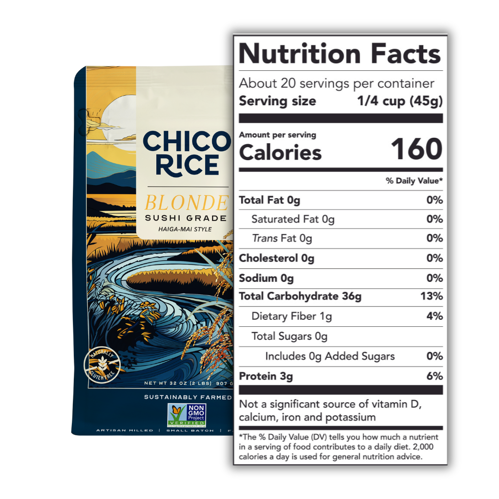 Chiso Rice Chico Rice | California Japonica Milled Rice