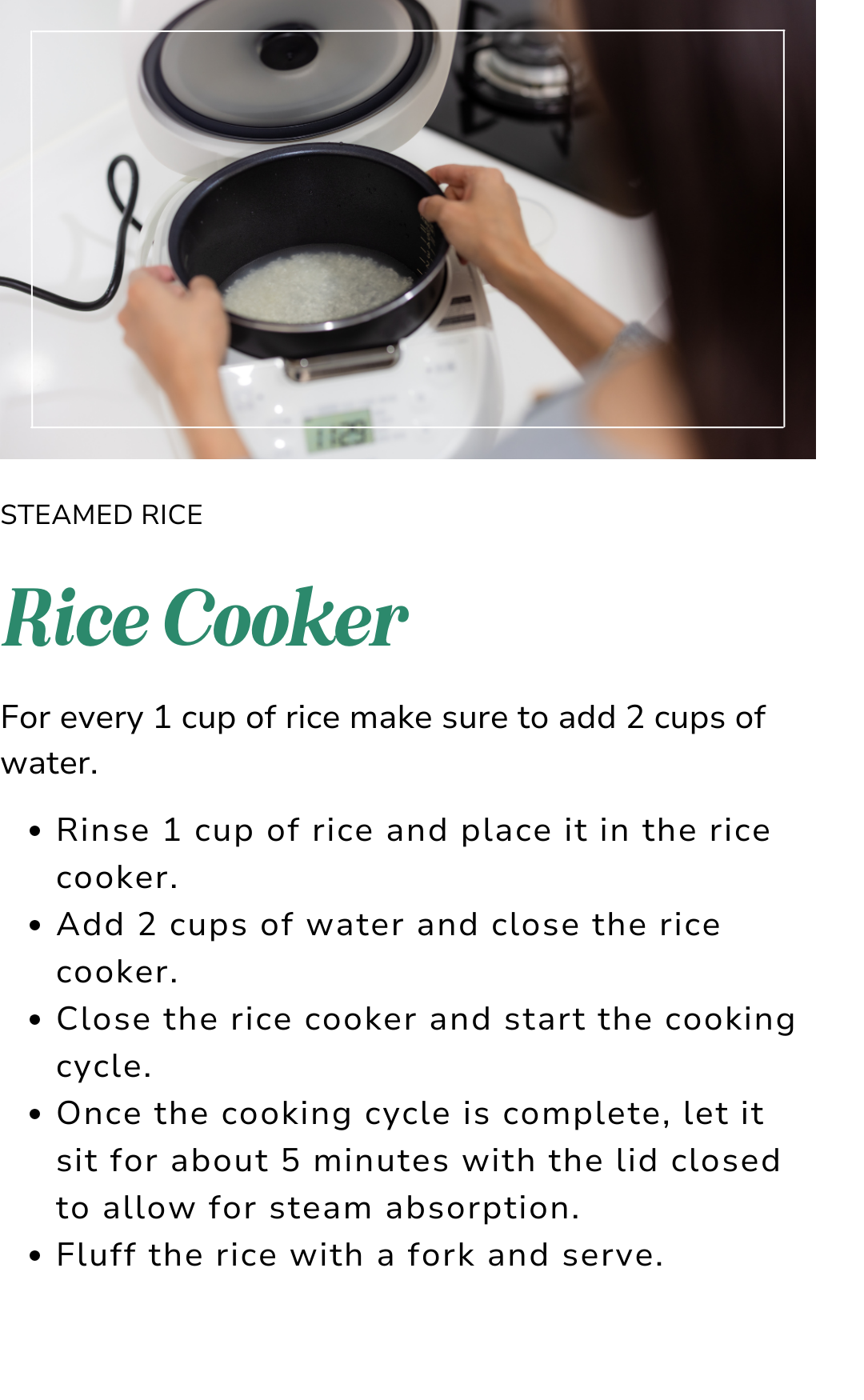 How to make rice in the rice cooker? 🍚 😋 · Issue #172 · dwyl
